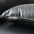 Ashlie Leather Swivel Barrel Chair - Black Accent Swivel Chair | Swivel Chairs for Living Rooms | Kinwell Furniture | Top Swivel Chairs